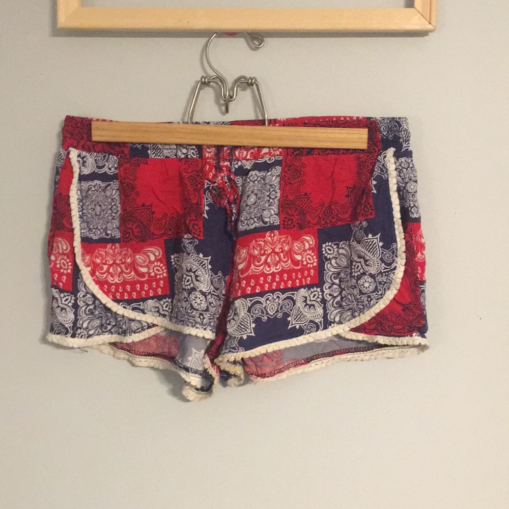 Bandanna shorts